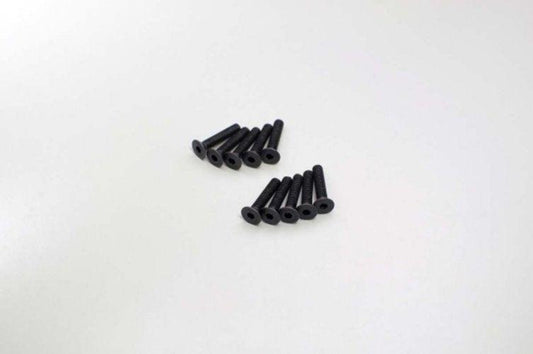 Kyosho 1-S33015H Flat Head Screw (Hex/M3x15/10pieces) Plazma Formula - PowerHobby