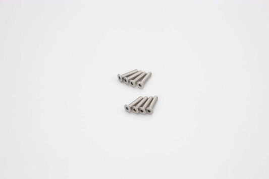 Kyosho 1-S33015HT Flat Head Screw (Hex/Titanium/M) - PowerHobby