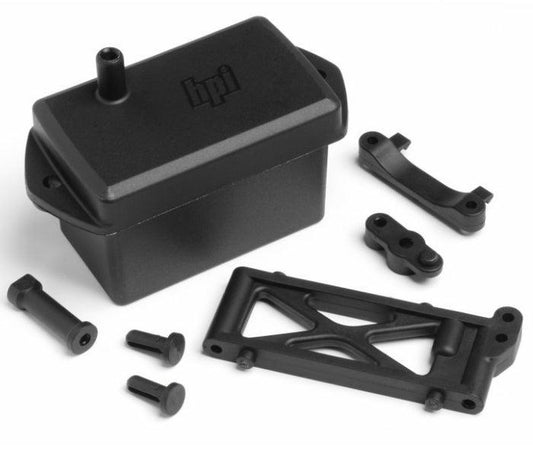 HPI Racing 100324 Receiver Box/Upper Deck Parts Set RTR Firestorm 10T 2.4 - PowerHobby