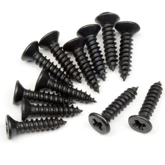 HPI Racing 101273 TP Flat Head Screw M2.6x12mm (12)  Bullet ST MT 3.0 RTR / Flux - PowerHobby