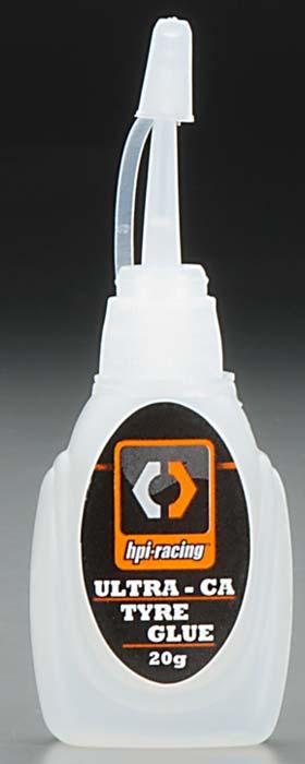 HPI Racing 101999 Bottle Ultra-CA Super Thin Tire Glue 20g - PowerHobby