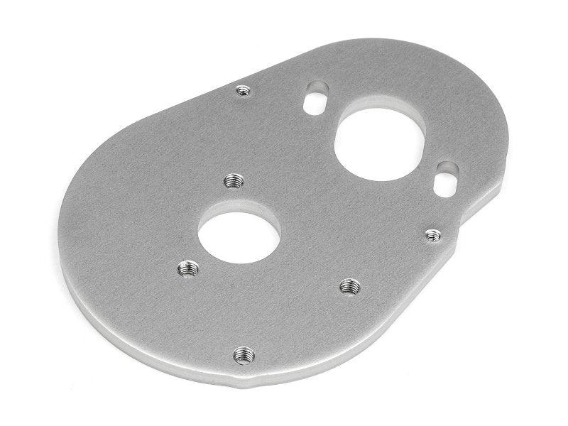 HPI Racing 103374 Motor Plate 3.0mm 7075/Gray Blitz - PowerHobby