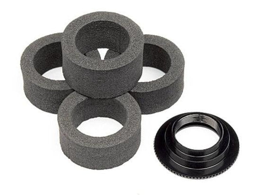 HPI 104123 Servo Saver Foam (4Pcs) with Adjustable Nut Vorza Flux / Apache / C1 - PowerHobby