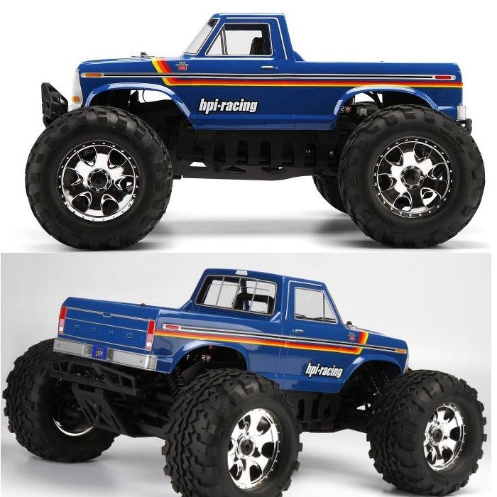 HPI Racing 105127 1979 Ford F-150 Clear Body Savage / Savage Flux - PowerHobby