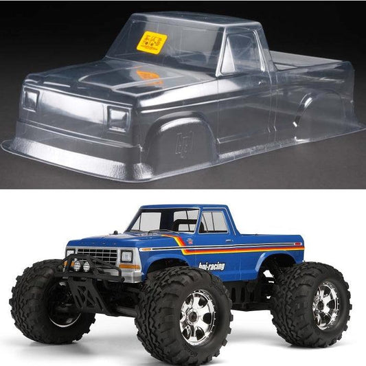 HPI Racing 105127 1979 Ford F-150 Clear Body Savage / Savage Flux - PowerHobby