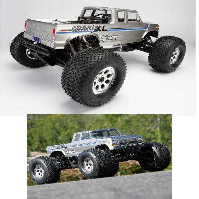 HPI Racing 105132 1979 Ford F-150 Supercab Clear Body Savage XL 5.9 RTR - PowerHobby