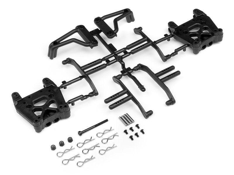 HPI Racing 105312 Shock Tower/Body Mount/Roll Bar Set Savage XS Savage XS SS - PowerHobby