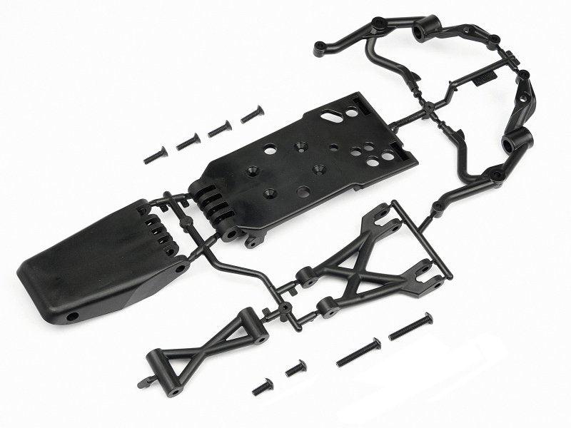 HPI Racing 106285 Front Skid Plate Set Super 5SC Flux - PowerHobby