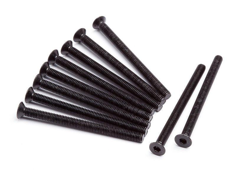 HPI 106427 Flat Head Screw M3x40mm 2.0mm Hex Socket (10) Savage XS Flux/XS SS - PowerHobby