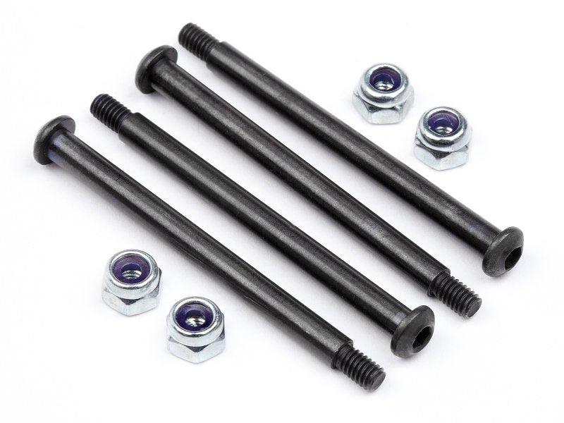 HPI Racing 106712 E-Clip Eliminator Suspension Shaft Set Savage XS SS/XS Flux - PowerHobby