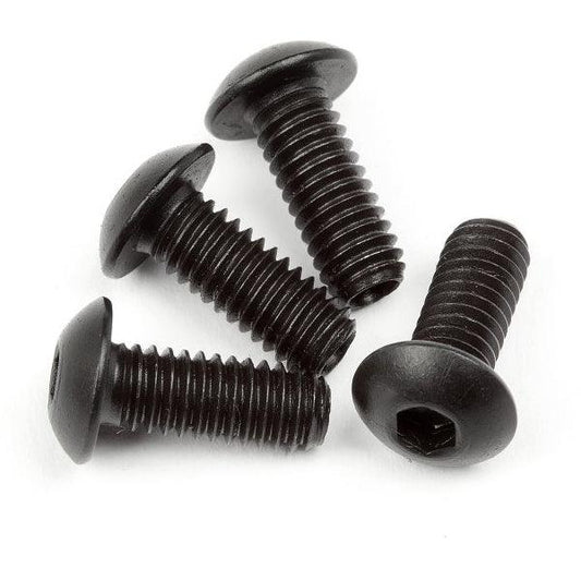 HPI Racing 107372 Droop Screw M4x10mm (4) RTR Apache C1 1/8 Buggy / SC - PowerHobby