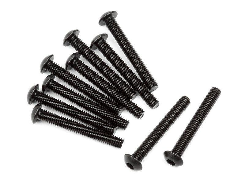 HPI Racing 107894 Button Head Screw M3x22mm (10pcs) Ken Block WR8 - PowerHobby