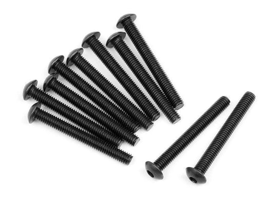 HPI Racing 107895 Button Head Screw M3x25mm (10) Ken Block WR8 - PowerHobby