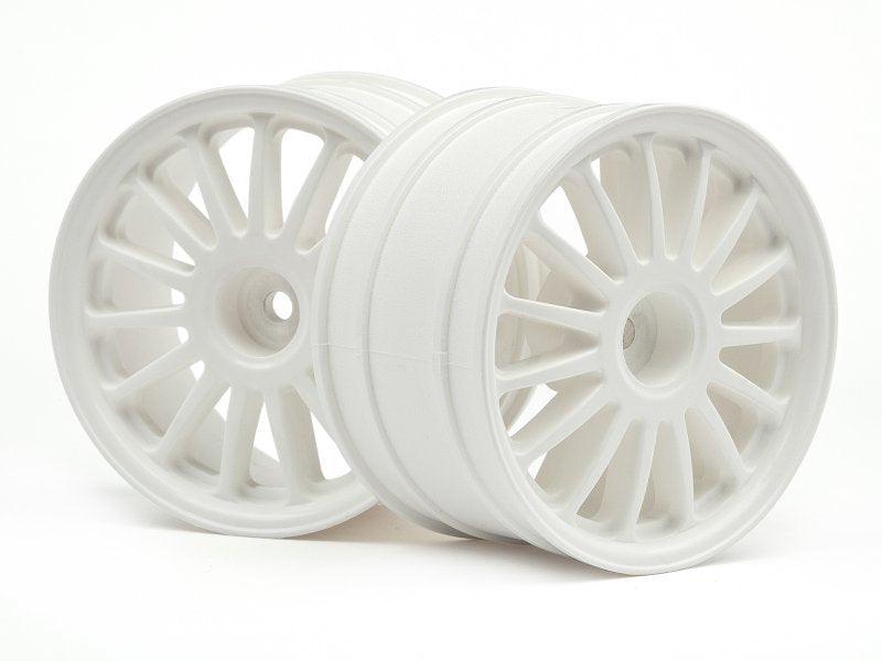 HPI Racing 108075 WR8 Tarmac Wheel White (2.2"/57x35mm/2pcs) Ken Block WR8 - PowerHobby