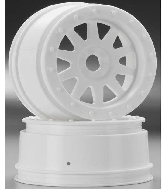 HPI Racing 108327 TR-10 Glue-Lock Wheel White 120x60mm (2) Super 5SC Flux - PowerHobby