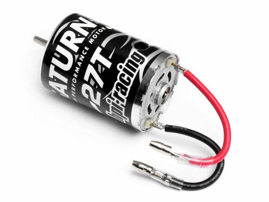 HPI 1144 Saturn Motor 27T With Capacitor And Connector/540 Type Wheely King - PowerHobby