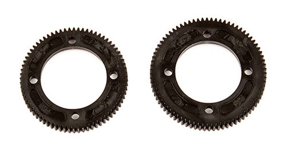 Team Associated 92149 Center Differential Spur Gears 72T/48P 78T/48P RC10B74 - PowerHobby