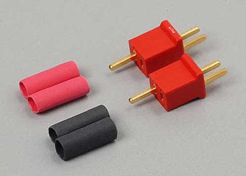 W.S. Deans 1222 Micro 2R Plug Connector w/ shrink wrap - PowerHobby