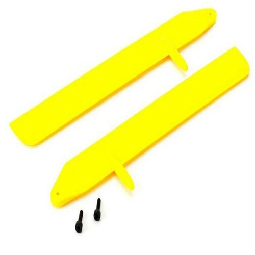 Blade BLH3715YE Fast Flight Main Rotor Blade Set Yellow: 130 X - PowerHobby