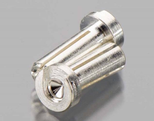 Team Associated 643 Low-Profile Bullet Connectors 4mmx14mm (2) - PowerHobby