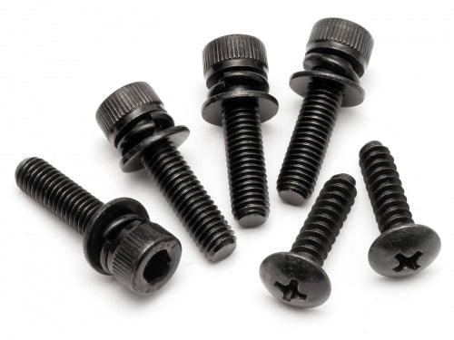 HPI Racing 15433 Flywheel Cover Screw Set - PowerHobby