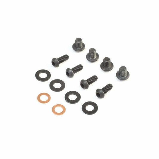 LOSI TLR5066 Bleeder Shock Cap Screw & Washers(4): 22/22T - PowerHobby