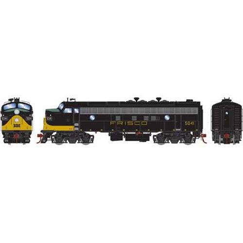 Athearn ATHG19303 HO FP7A SLSF/Black & Yellow #5041 Locomotive DCC READY - PowerHobby