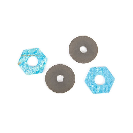 Axial AXI232015B Slipper Pads Plates Capra 1.9 - PowerHobby