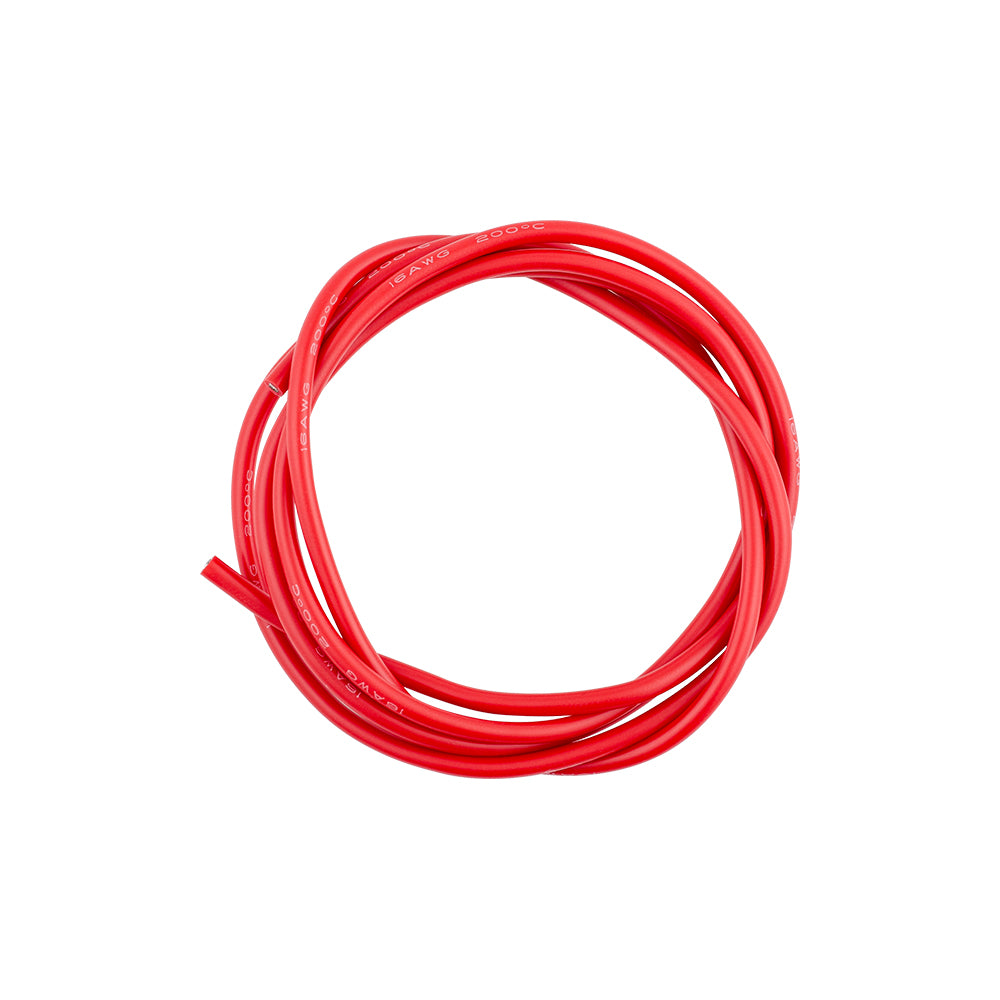 Powerhobby 16AWG RC Silicone Hookup Wire Red 1 Meter - PowerHobby