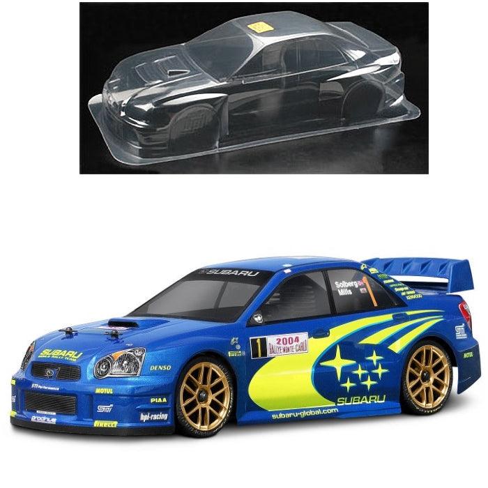 HPI 17205 Subaru Impreza WRC 2004 Clear Body 190mm Sprint 2 Sport /Flux/Drift - PowerHobby