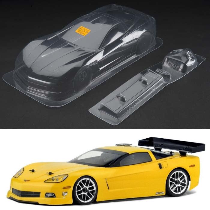 HPI 17503 2005 Chevy Corvette C6 Clear Body 200mm Sprint 2 Sport / Drift / Flux - PowerHobby