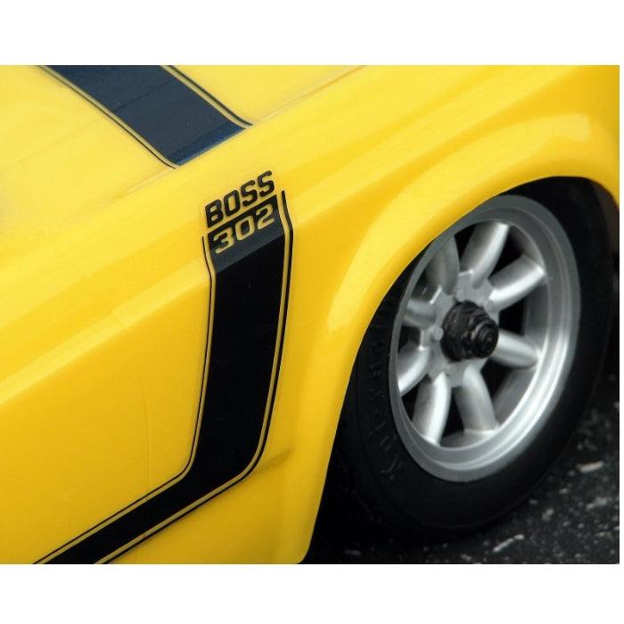 HPI 17546 1970 Ford Mustang Boss 302 Clear Body 200mm Sprint 2 / Nitro 3 / E10 - PowerHobby