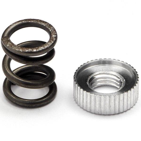 HPI Racing A182 Servo Saver Nut/Spring RS4 / Sprint 2 / Drift / Flux - PowerHobby