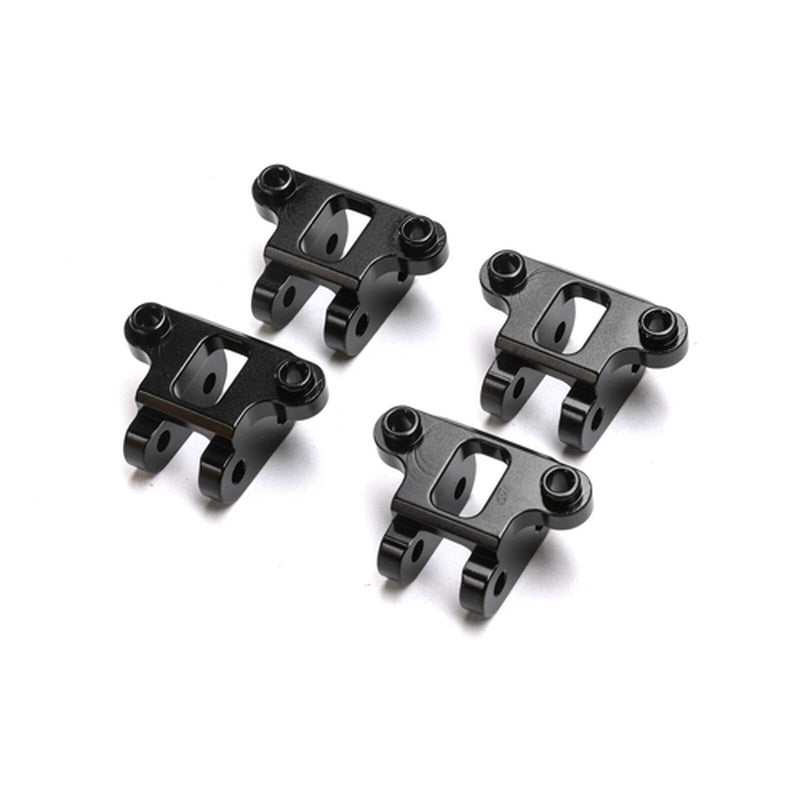 Losi LOS344003 Aluminum Axle Shock Mount Black 4 TLR Tuned LMT - PowerHobby