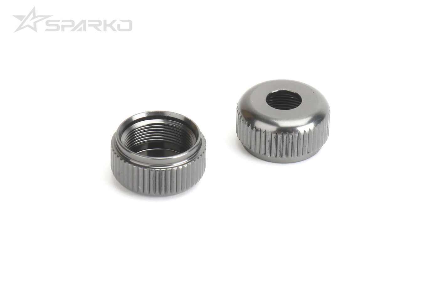 Powerhobby Sparko F8 7075 Aluminum Shock Body Seal Retainer (2pcs) - PowerHobby