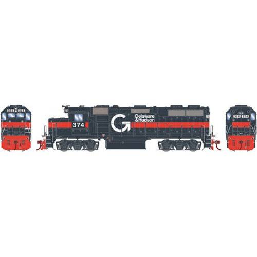 Athearn ATHG65606 HO GP39-2 w/DCC & Sound D&H/Guilford #384 Locomotive - PowerHobby