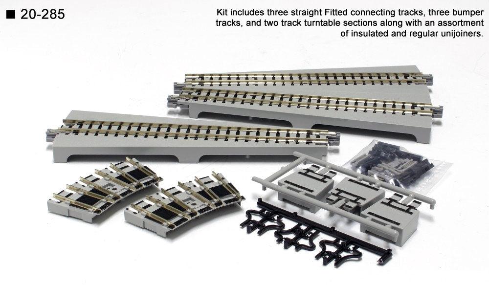 Kato 20-285 N Turntable Extension Track Set Straight - PowerHobby