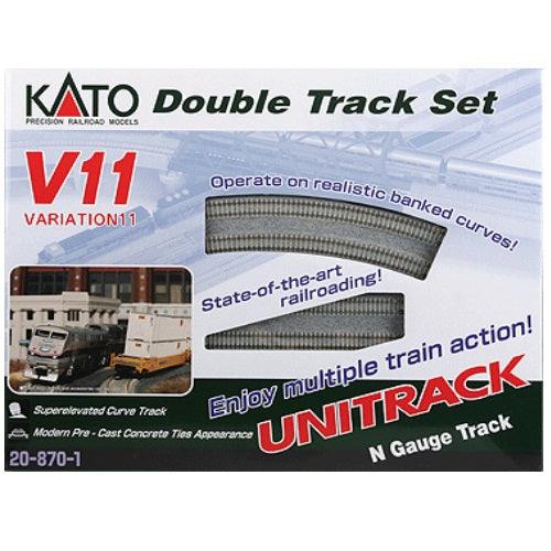 Kato 20-870-1 N Scale Unitrack V11 Set Double-Track Set - PowerHobby