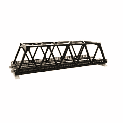 Kato 20-438 N Scale 248mm (9 3/4") Double Track Truss Bridge Black - PowerHobby