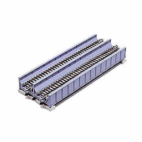 Kato 20-455 N Scale 186mm (7 5/16") Double Track Plate Girder Bridge Light Blue - PowerHobby