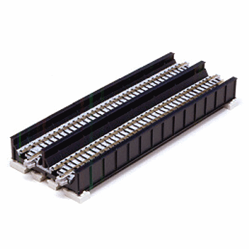 Kato 20-458 N Scale 186mm (7 5/16") Double Track Plate Girder Bridge Black - PowerHobby