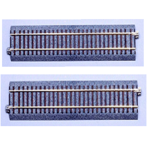 Kato 2-160 HO Scale 227mm (8 15/16") Straight Track [2 pcs] UniTrack - PowerHobby