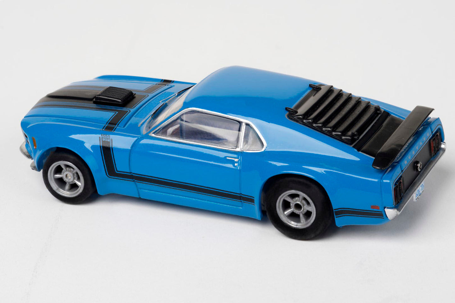 AFX 22026 Ford Mustang Boss 302 Blue MegeG+ Mega G+ Ho slot car AFX22026 - PowerHobby