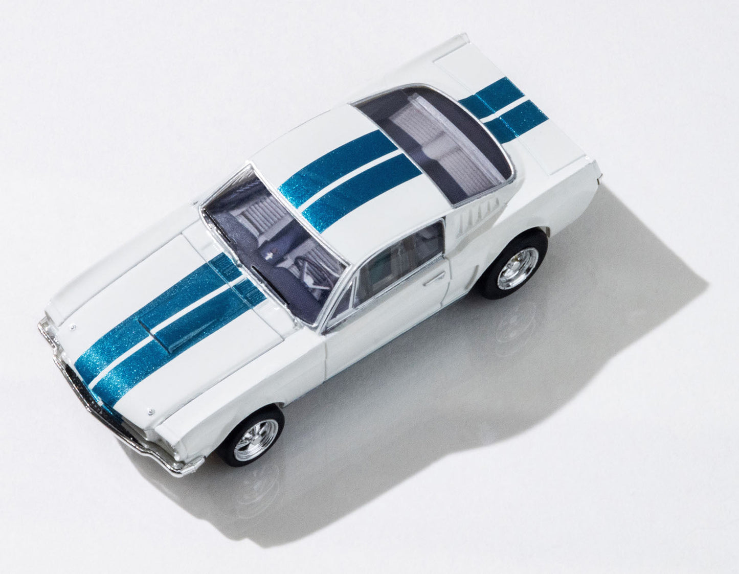 AFX 22068 1965 Ford Mustang Shelby GT350 HO Slot Car AFX22068 MegaG+ - PowerHobby