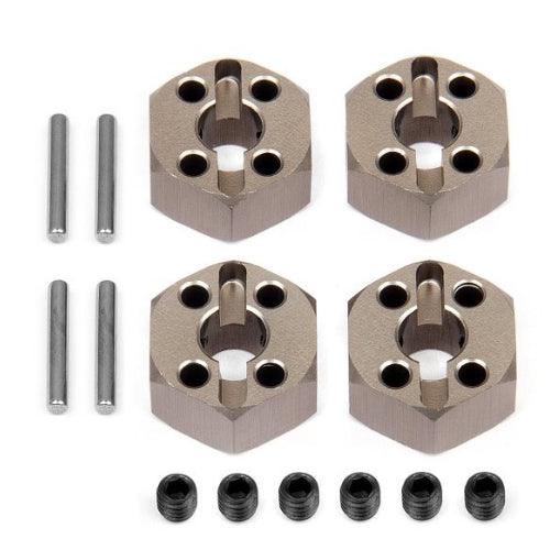 HPI Racing 108020 Aluminum Locking Hex Wheel Hub 12mm (4) Ken Block 2013 GRC WR8 - PowerHobby