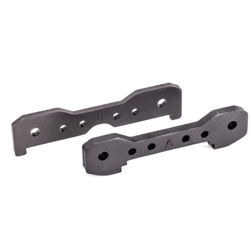 Traxxas 9527A Aluminum 6061-T6 Front Tie Bars Dark Titanium : Sledge - PowerHobby