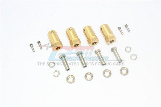 GPM BRASS WHEEL HEX ADAPTERS 23MM TRAXXAS TRX-4 - PowerHobby