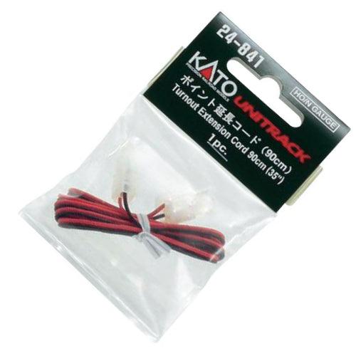 Kato 24-841 N Scale Turnout Extension Cord, 35" [1 pc] - PowerHobby