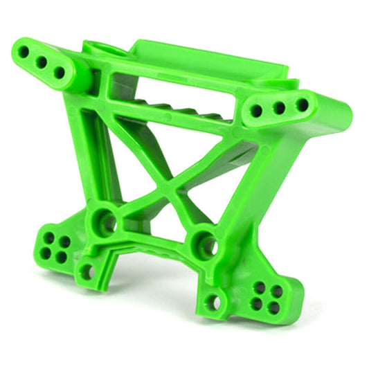 Traxxas 9038G (Green) Heavy Duty Front Shock Tower: 4x4 Hoss / Rustler / Slash - PowerHobby