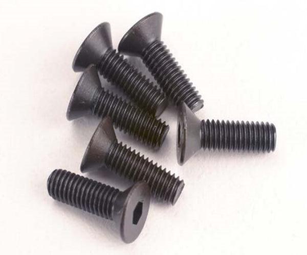 Traxxas 2551 Screws Countersunk Machine 3x10mm Revo (6) - PowerHobby